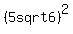 +%285+sqrt6%29%5E2+