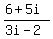 +%286%2B5i%29%2F%283i-2%29