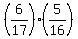 +%286%2F17%29%2A%285%2F16%29+