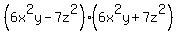 +%286x%5E2y-7z%5E2%29%286x%5E2y%2B7z%5E2%29+