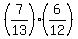 +%287%2F13%29+%2A+%286%2F12%29