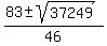 +%2883+%2B-+sqrt%2837249%29%29%2F46+