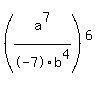 +%28a%5E7%2F-7b%5E4%29%5E6+