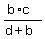 +%28b%2Ac%29%2F%28d%2Bb%29