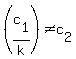+%28c%5B1%5D%2Fk%29+%3C%3E+c%5B2%5D+