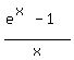 +%28e%5E%28x%29-1%29+%2F+x+