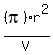 +%28pi%29r%5E2%2FV+