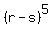 +%28r-s%29%5E5