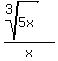 +%28root%283%2C5x%29%29%2F+x