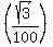 +%28sqrt%283%29%2F100%29