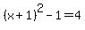 +%28x%2B1%29%5E2-1=4