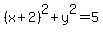 +%28x%2B2%29%5E2%2By%5E2=5
