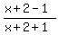 +%28x%2B2-1%29+%2F+%28x%2B2%2B1%29+