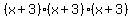 +%28x%2B3%29%28x%2B3%29%28x%2B3%29+