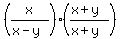 +%28x%2F%28x-y%29%29%2A%28%28x%2By%29%2F%28x%2By%29%29
