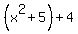 +%28x%5E2%2B5%29%2B4+