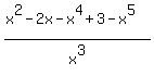 +%28x%5E2+-+2x-x%5E4%2B3-x%5E5%29%2Fx%5E3%29+