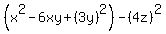 +%28x%5E2-6xy%2B%283y%29%5E2%29-%284z%29%5E2
