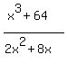 +%28x%5E3%2B64%29%2F%282x%5E2%2B8x%29