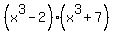 +%28x%5E3-2%29%28x%5E3%2B7%29+