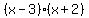 +%28x-3%29%28x%2B2%29+