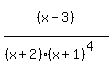+%28x-3%29%5E%22%22%2F%28%28x%2B2%29%28x%2B1%29%5E4%29+