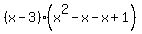 +%28x-3%29+%28x%5E2-x-x%2B1%29+