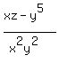 +%28xz+-+y%5E5%29%2F%28x%5E2y%5E2%29+