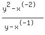 +%28y%5E2-x%5E-2%29%2F%28y-x%5E-1%29