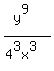 +%28y%5E9%29%2F%284%5E3x%5E3%29+