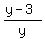 +%28y-3%29%2Fy+