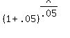 ++%28+1+%2B+.05+%29%5E%28+x%2F.05+%29+%29+=+1333.333+