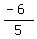 ++%28-6%29%2F5