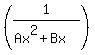 ++%281%2F%28Ax%5E2%2BBx%29%29+