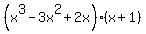 ++%28x%5E3-3x%5E2%2B2x%29%28x%2B1%29++