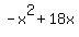 ++++-++x%5E2+%2B+18x+