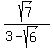 ++++sqrt%287%29%2F%283-+sqrt%286%29%29