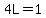+++4L+=+1+
