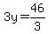++3y+=+46%2F3