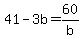 ++41-3b=60%2Fb