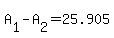 ++A%5B1%5D+-+A%5B2%5D+=+25.905+