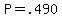++P+=+.490+