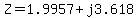 ++Z+=+1.9957+%2B+j3.618+