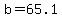 ++b+=+65.1+