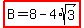 ++highlight%28+B+=+8-4%2Asqrt%283%29+%29+