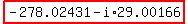 ++highlight%28-278.02431+-+i%2A29.00166%29+