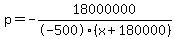 ++p=-18000000%2F-500%28x+%2B+180000%29