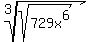 ++root%283%2C+sqrt%28729x%5E6%29%29+