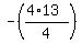 +-%28%284%2A13%29%2F4%29+