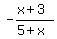 +-%28x%2B3%29%2F%285%2Bx%29+